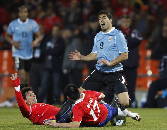 罗马鏖战智利，苏亚雷斯点燃赛场